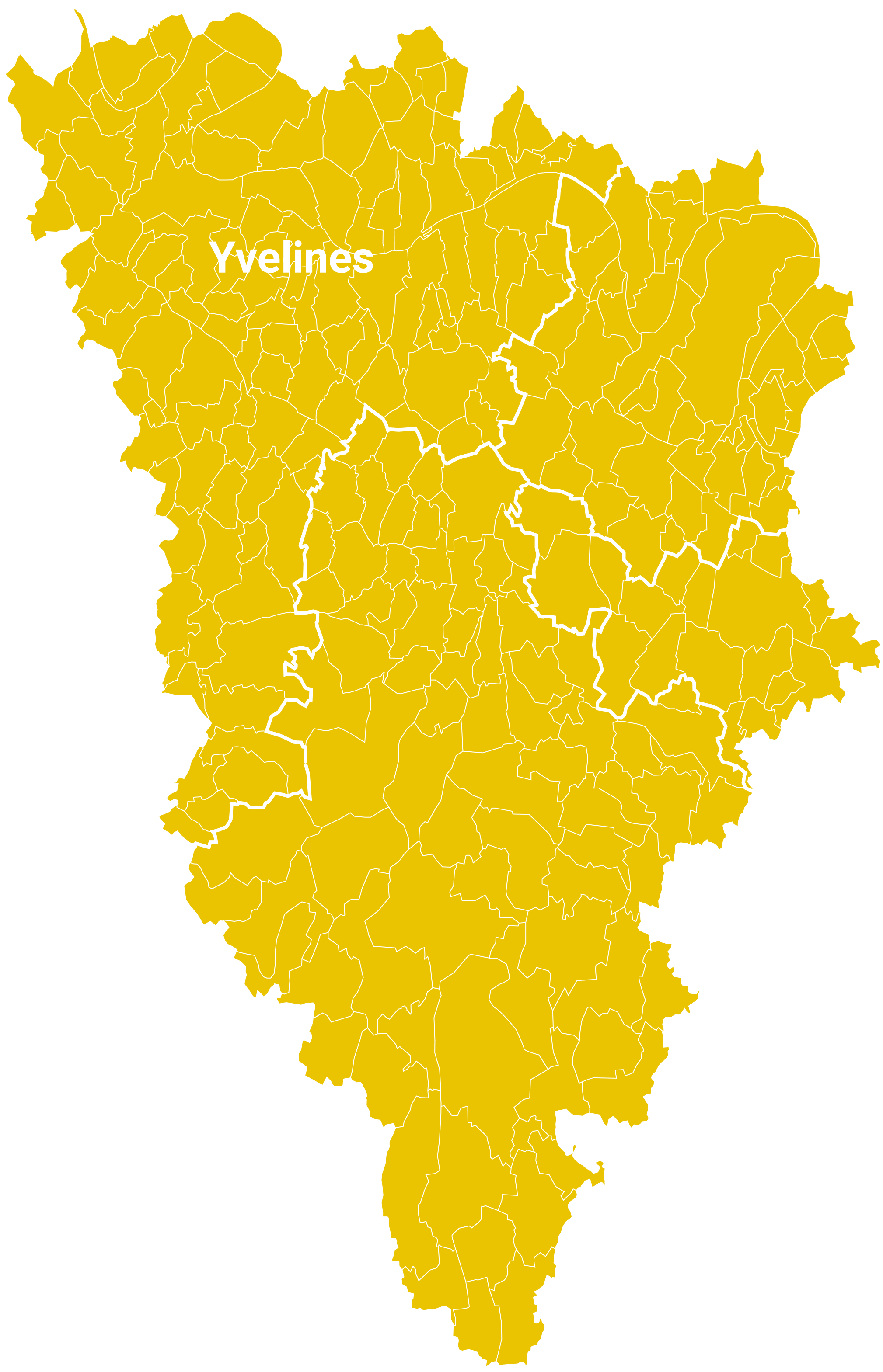 carte des yvelines